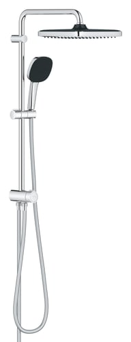 GROHE Vitalio Comfort 250 Flex brusesystem med omskifter 8,5l krom - 1