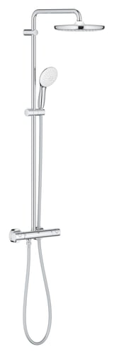 GROHE Tempesta 250 brusesystem med termostat 8,5l krom - 1