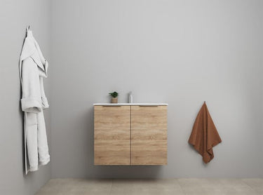 Sanibell Online møbelsæt 81x36cm 2 låger bardolino eg usamlet - 1