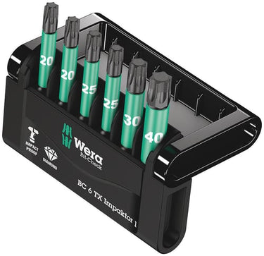 Wera Bit-Check 6 TX Impaktor 1 Bitssæt 6 dele - 1