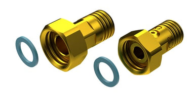Installationssæt 1" x 3/4" til vandmåler med kontraventil - 1