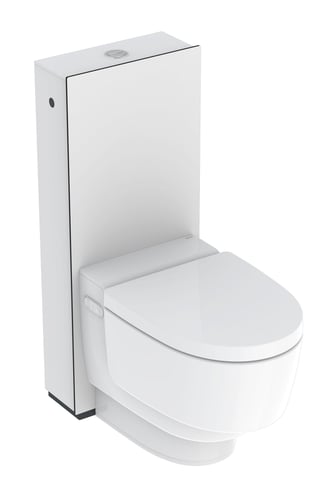 Geberit AC Mera Classic gulv douchetoilet komplet hvid - 1