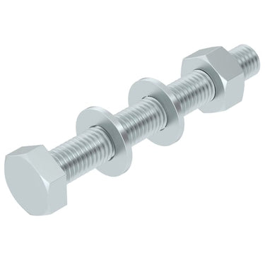Sekskantskrue 10x80 Varmgalvaniseret - 1