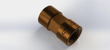 Kontraventil 2180 rødgods 1 1/2" - 1