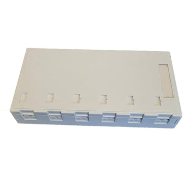 Officebox for 6 x RJ45 Keystone hvid - 1