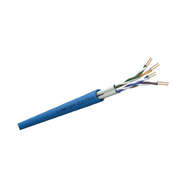 Actassi uskærmet datakabel Cat 6A U/UTP 4P CL-MNC 550MHz 500M Dca blå. separationsklasse C - 1