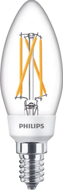 Philips LED-kerte SceneSwitch 5,5W (40W) B35 E14 827-825-822 Klar Glas - 1