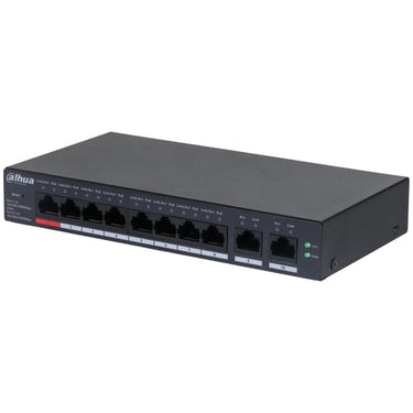 10-Port Cloud Managed Desktop Gigabit Switch med 8-Port PoE CS4010-8GT-110 - 1