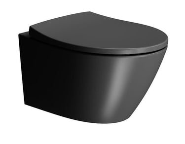 GSI Modo vægtoilet 52x37cm Swirlflush matsort - 1