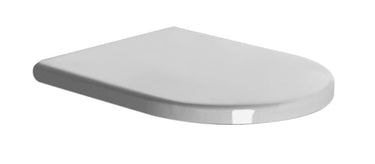 GSI højt toiletsæde med soft close/quick release hvid - 1
