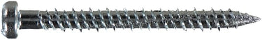6,3X60 betonskrue pan hoved TX elgalvaniseret - 1