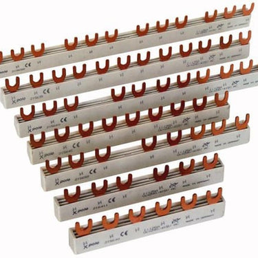 EVG-4PHAS/8MODUL - sløjfeskinne blokke Euro-Vario 63A - 1