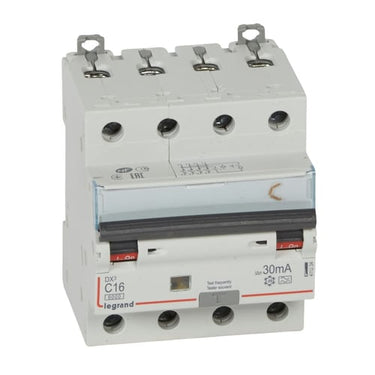 DX3 Kombi C 16A 30mA 4 polet 6/10kA Type A - 1
