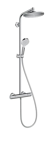 hansgrohe Crometta S 240 showerpipe med term krom - 1