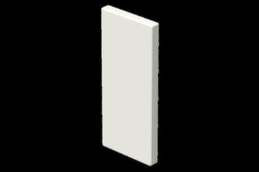 Endestk. WGX-S ES 170x72 R9010/60 - 1