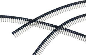 Isoleret båndterminalrør rød 1,5mm² L=8mm (500 stk.) - 1