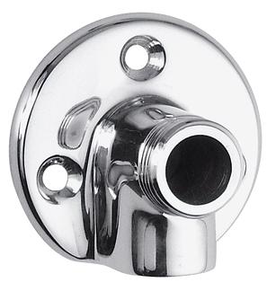 GROHE tilgangsstykke 3/4X1/2 med vægflange forkromet - 1
