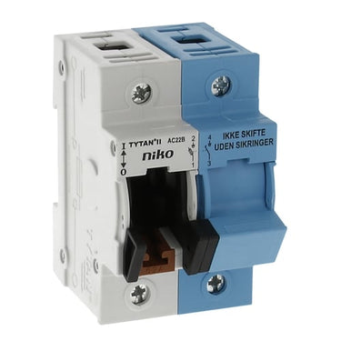 TYTAN II - Afbryder 61-002 1-pol+N 63A 3 modul - 1