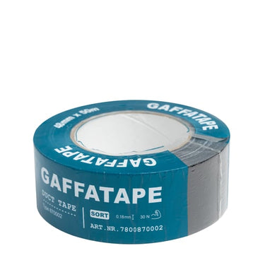 Gaffatape 48 mm x 50 meter sort - 1