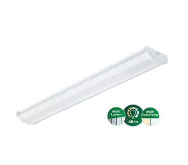 CoreLine FastSet Stænktæt All-in SM155C 3700lm-6000lm/830-840 1F-gennemfortrådning DALI 1440mm - 1