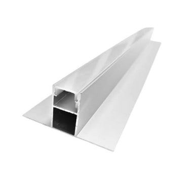 Alu profil 59 med opal cover - 2,5 m - 1