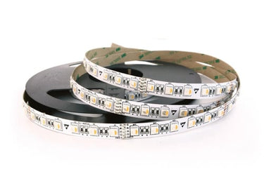 RGBW LED Bånd 5m 24V 30W IP67 m/2x3m kabel - 1