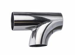 T-bøjning ISO 316L satin Ø101,6X2,0 - 1
