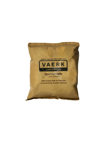 Kaffe malet Arabica gourmet 55 g. Kasse 140 poser - 1