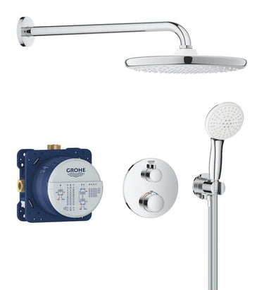 GROHE Grohtherm termostat 250 sampak indbyg rund krom - 1