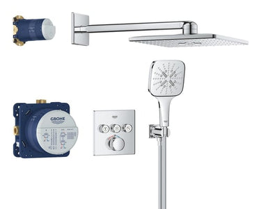 GROHE Grohtherm SmartControl 310 sampak indbyg 3SC cube krom - 1