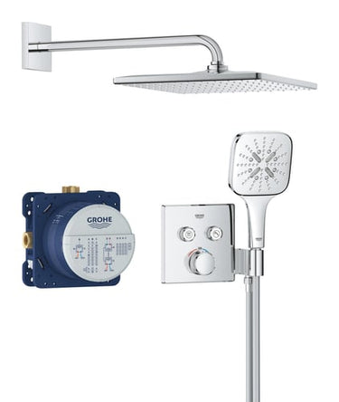GROHE Grohtherm SmartControl 310 sampak indbyg 2SC cube krom - 1