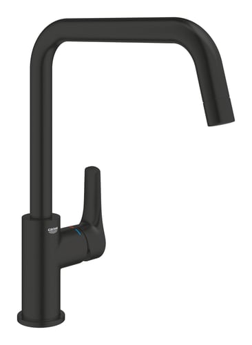 GROHE Eurosmart køkkenarmatur U-Tud 10,5l mat sort - 1