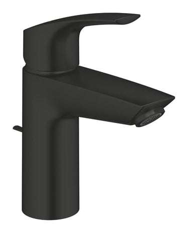 GROHE Eurosmart håndvaskarmatur S løft-op bv 5,7l 109mm mat sort - 1