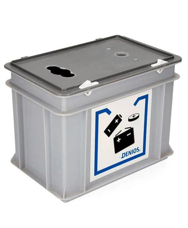 Indsamlingsbeholder til batterier 20L kunststof - 1