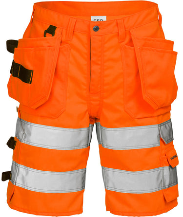 Hi Vis håndværker shorts kl.2 2028 str C46 - 1