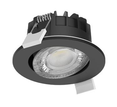 Philips Ledinaire ClearAccent Indbygningsspot All-in RS071B 550lm/827-830-840 6W Ø68 Sort Kipbar - 1