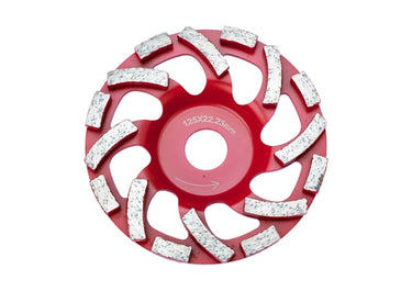 Diatech Diamant kopsten rød 125 mm - 1