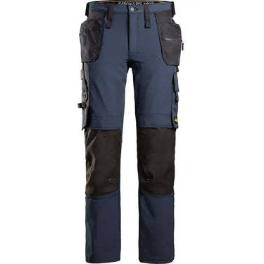 Snickers AW buks 4-stretch med hylsterlommer 6271 Str: 052 navy/sort - 1