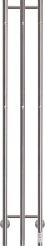 KRISS Trio el håndklædetørrer 1480x230mm bør rf stål - 1