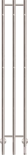 KRISS Trio el håndklædetørrer 1480x230mm pol rf stål - 1