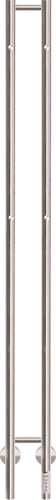 KRISS Twin el håndklædetørrer 1480x130mm pol rf stål - 1