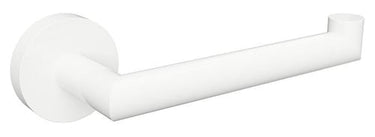 KRISS Simple toiletpapirholder u/låg højre hvid lakeret messing - 1