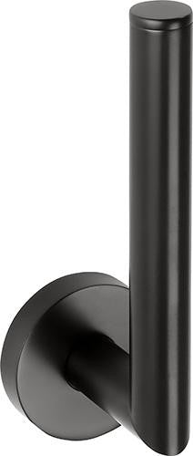 KRISS Simple reservepapirholder lodret matsort lakeret messing - 1
