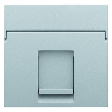 Afdækning til dataudtag 1x RJ45 sterling - 1