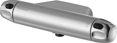 FM Mattsson 9000XE termostatbatteri t/brus cc40mm børstet krom - 1