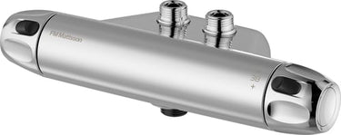 FM Mattsson 9000XE termostatbatteri t/brus cc40mm 2hul forkromet - 1
