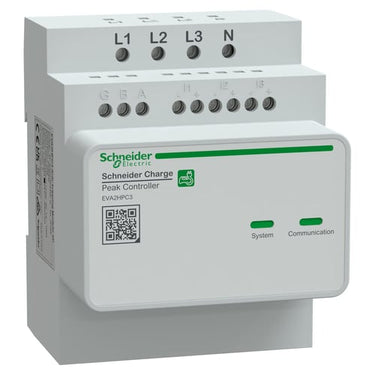 Last balancering Schneider Charge 3P maksimal strøm tilladt til ladestation automatisk indstillet til 50A - 1
