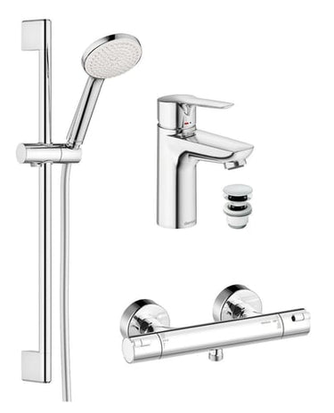 Damixa Core Projektpakke Home bad krom - 1
