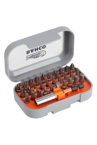 Bahco 1/4" Standard bits i sæt 31 dele - 1