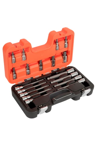Bahco Bits-toppesæt 1/2” 18 dele Unbrako® (4-17 mm) - 1